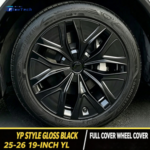 Exclusivement pour Tesla Model Y Juniper 2025-2026 : Enjoliveurs de roue de 19 pouces à couverture intégrale, protection de jante, design à clipser - Product Image 3