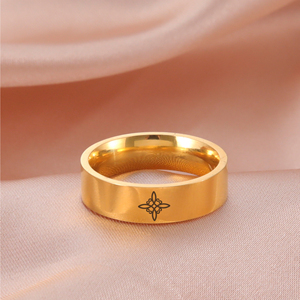 <span class=keywords><strong>Anillos</strong></span> Grabados <span class=keywords><strong>con</strong></span> Nudo de Bruja para Hombre y Mujer, Acero Inoxidable, Amuleto de <span class=keywords><strong>Brujería</strong></span>, Protección, Anillo de Pareja, Cruz Wicca, Joyería Celta - Product Image 3