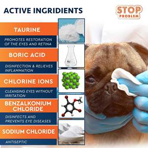Loción Limpiadora de Ojos para Mascotas, 3.4 Fl Oz, Cuidado Ocular Suave, Fórmula Natural - Product Image 4