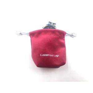 Pochette en velours pour bijoux pour femmes, personnalisable avec cordon de serrage, réutilisable - Product Image 5