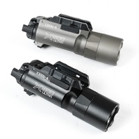 Lampe torche tactique SureFire SF X300U Ultra 500 lumens 2700K blanc chaud doux en alliage d'aluminium avec interrupteur à pression, garantie 2 ans pour l'extérieur