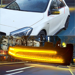 <span class=keywords><strong>Clignotant</strong></span> LED <span class=keywords><strong>dynamique</strong></span> automatique pour rétroviseur latéral 12V 1994-2016 pour les classes W204 CLA B C E S GLA GLK CLS - Product Image 2