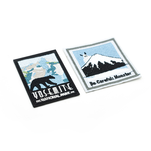 Anh dài dải thêu vải VUÔNG các bản vá lỗi máy tính thêu các bản vá lỗi quần áo trang trí các bản vá lỗi DIY lỗ vá - Product Image 4