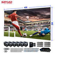 Pantalla LED, Sistema de Video Wall LED Completo, Flexible, P2.6, P2.9, P3.91, P4.81, Pantalla LED para Interiores y Exteriores de Alquiler