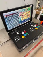 Console de jeu d'arcade portable 20 pouces pour la maison, console de jeu vidéo double de bureau à monnayeur, nouveau support de console