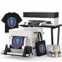 Impresora DTF de Gran Formato A3 de 33 cm de Fábrica China, Modelo I3200, sin Bordes, de Rollo a Rollo, Máquina de Transferencia Directa de Película con Garantía de por Vida