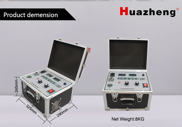 Huazheng Electric dc high voltage generator 50kv dc hipot tester zgf