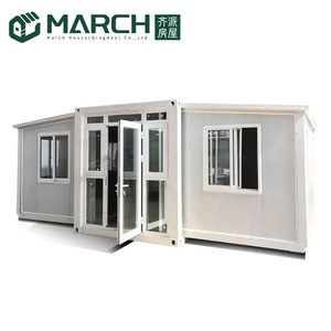 Casa Contenedor Plegable Prefabricada de Aluminio Expandible e Impermeable de 20-40 pies, Cuatro Dormitorios, Diseño Moderno, <span class=keywords><strong>Espacio</strong></span> de Vivienda Móvil de Lujo - Product Image 5