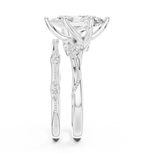 Anillo de Compromiso Solitario de Diamantes a Precios Bajos con Estilo Moderno, Anillo de Compromiso Hecho a Mano para Mujer, por Exportadores - Product Image 3