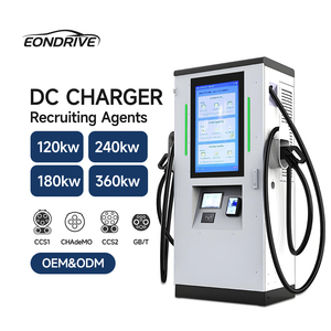 Eondive IP55 chống thấm 120kw đến 360kw ccs2 nhanh DC EV sạc với Màn hình quảng cáo mới Sạc xe điện - Product Image 1