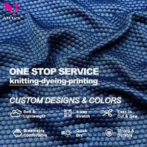 New 96% Nylon 4% Spandex Breathable and Jacquard <strong>Mesh</strong> <strong>Fabric</strong> for Sports T-shirt - Product Image 2