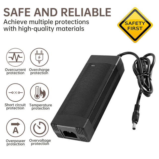 Factory Price Lead Aicd Li Ion Battery Charger 12.6V 16.8V 1A 2A 3A 4A 5A Universal Charger AC DC Power Adapter Supply 16.8V10A