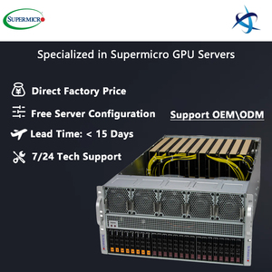 Supermicro siêu <span class=keywords><strong>superserver</strong></span> SYS-521GE-TNRT 5U Intel Xeon Vàng 6542y DDR5 DIMM 8 trao đổi nóng NVMe Vịnh 3 PCIe 5.0 1U GPU máy chủ - Product Image 2