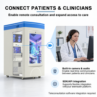 Solutions de kiosque pour les soins de santé, solution clé en main, centre de bien-être, enregistrement des patients, tri médical, borne interactive en libre-service