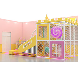 Soluzione chiavi in mano Multi-livello al coperto per bambini parco giochi al coperto, in combinazione con zona trampolino per ristorante & Hotel - Product Image 4