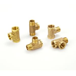 Yüksek kaliteli erkek redüktör Tee pirinç boru bağlantı parçası çin fabrika doğrudan üretici pirinç boru bağlantı parçası boru bağlantı parçaları - Product Image 5