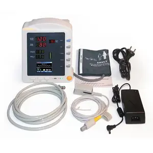 CMS5100 Sistema de monitoreo de signos vitales médicos con monitor de parámetros múltiples NIBP SPO2 ECG