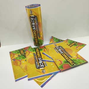 Tùy chỉnh in Pet PVC co phim tay áo nhãn nhiệt thu nhỏ bọc cho nước giải khát chai lọ nhựa - Product Image 1