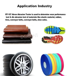 Probador de abrasión <span class=keywords><strong>Akron</strong></span> Digital de muela abrasiva de alta precisión para pruebas de pérdida de desgaste de goma - Product Image 6