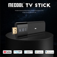 Mecool KD1 S905Y2 2G 16G Dongle TV Stick con Certificación de Google, WiFi Dual de 2.4G/5G, Bluetooth, Android 10.0, ATV Smart TV Stick TV BOX