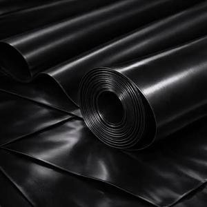 Géomembrane HDPE haute résistance à la traction, résistante aux UV, 0,1 mm 0,2 mm, anti-âge, imperméable, pour bassin à poissons - Product Image 1