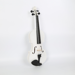 היצרן מספק כינורות ביצועים מקצועיים דירוג, כינורות לבנים, כינורות לבנים, מבוגרים וילדים - Product Image 4