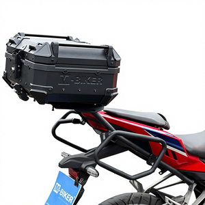 Pour CBR150 MBiker Sac latéral et porte-bagages monté sur cadre avec top-case en alliage, capacité de charge de 30 à 40 kg, pas de perçage requis - Product Image 1