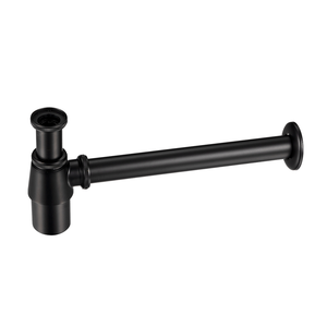 Joyhoo Chất Lượng Cao Matte Màu Đen Phòng Tắm Brass Chậu Rửa Bồn Rửa Nước Thải Bẫy Ống Thoát Nước - Product Image 1