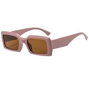 Lunettes de soleil carrées vertes avocat pour femmes, monture en PC UV400, pare-soleil de classe 2, style rétro à la mode - Product Image 5