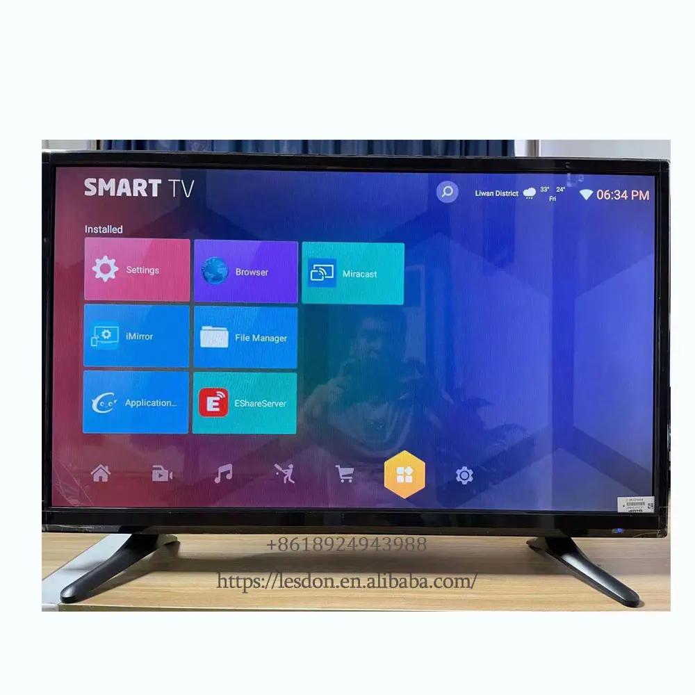 Guangdong Leveranciers 4K Uhd Flat Screen <span class=keywords><strong>Tv</strong></span> Kopen In Bulk Groothandel 65 55 32 Inch Lcd Led Smart Android <span class=keywords><strong>tv</strong></span> Televisie