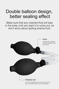 Medische Herbruikbare Siliconen Klysma Douche Tas Voor Klysma Kit - Product Image 3