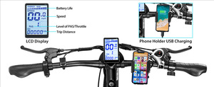 Bicicleta de Montaña de 750W, Batería Extraíble de 48V, Cuadro de Aluminio 6061, Freno de Disco Hidráulico, Velocidad Shi Ma, Bicicleta Eléctrica Todoterreno E9 Equipp - Product Image 4