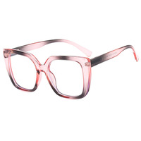 Date oeil de chat Double couleur femmes lunettes cadre mode clair Anti-lumière bleue lunettes lunettes cadres optiques lunettes d'ordinateur