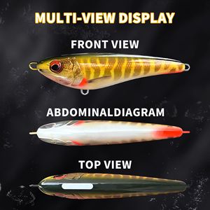 Señuelo de pesca de fábrica OEM/ODM Aaller Zeiten Deep-Sea de lanzamiento largo y hundimiento pesado, tipo lápiz, 10.8cm/28g, esencial para todas las capas de agua <span class=keywords><strong>Savage</strong></span> - Product Image 3