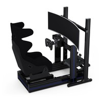 Kit de Simulation de Conduite Automobile Avancé HT-8-40160, Poste de Pilotage de Course en Alliage Série 6000 avec Traitement de Pliage et de Découpe