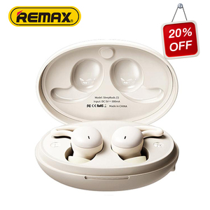 Remax Nhỏ Ngủ Earbuds Không Dây <span class=keywords><strong>Bluetooth</strong></span> Trong Tai Tai Nghe TWS Không Thấm Nước Ánh Sáng Trọng Lượng Ngủ Tai Nghe Cho Bên Tà Vẹt - Product Image 1