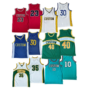 Impression par sublimation de l'uniforme de basket-ball, maillot sans manches avec tenue d'équipe pour hommes, maillot de basket-ball personnalisé - Product Image 1