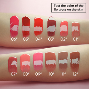 Brightening Watery Lipstick 5ml Moisturizing Lightweight Highly Pigmented Liquid <b>Lip</b> Gloss Unisex Packaging - Product Image 5