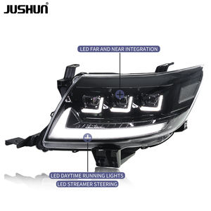 JUSHUN New Auto Parts for <strong>Toyota</strong> <strong>Hilux</strong> <strong>Vigo</strong> 2012-2014 Car <strong>Headlight</strong> with 3 LEN Streamer Turn Signal - Product Image 3