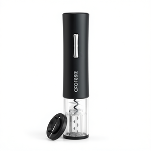 Tire-bouchon automatique SUNING en plastique moderne, ouvre-bouteille à vin en acier inoxydable à piles avec coupe-capsule intégré 4-en-1 - Product Image 3