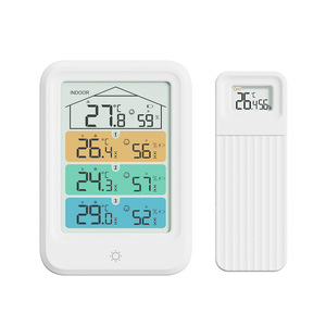 Wireless Digital <b>Thermometer</b> Hygrometer 13 Multi Channel Home Industrial Use High Precision Temperature Humidity Monitor - Product Image 2