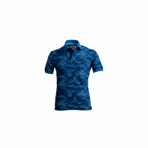 Polo de camuflaje azul - Product Image 2