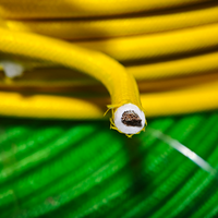 Cable Trenzado de Fibra de Vidrio con Doble Aislamiento, Cable de Cobre Estañado para Devanados de Motor, Transformadores de Tipo Seco, Reactores