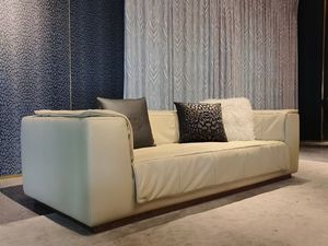 Sofá Seccional de Cuero Genuino Italiano de Lujo, Diseño Moderno de Alta Gama, Múltiples Plazas, Tamaño Personalizado para Hotel - Product Image 4