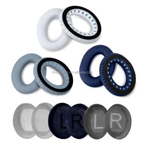 Coussinets d'oreille de remplacement en mousse à mémoire de forme et cuir protéiné pour <span class=keywords><strong>BOSE</strong></span> QC35 QC25 QC15 <span class=keywords><strong>QC2</strong></span> AE2i, accessoires pour écouteurs - Product Image 3