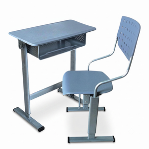 Factory Price Adjustable Iron School Primary Modern Design <b>Study</b> <b>Desk</b> and Chair Set ST-0408 Modern Design School <b>Study</b> <b>Desk</b> Chai - Product Image 1