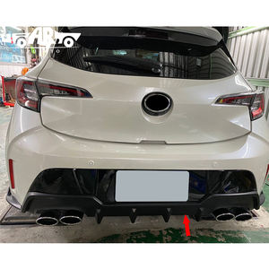 Peças de Carro Bodykit Kit de Carroceria para Transformação Facelift em Plástico Preto Brilhante para <span class=keywords><strong>Toyota</strong></span> Corolla Auris Hatchback 2019 2020 2021 - Product Image 6