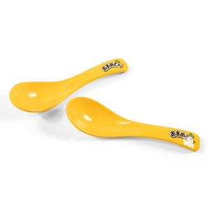 Kunden spezifischer Bambus faser löffel in mehrfarbigem unzerbrechlichem Kunststoff für Udon Soba <span class=keywords><strong>Pho</strong></span> asiatische Nudeln - Product Image 2
