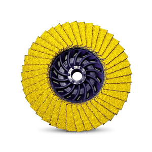 TTAKE Yellow Ceramic Flap <b>Disc</b> 115x22 Mm Fiberglass Support For Grinding Wheels - Product Image 2