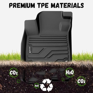 Mejor <span class=keywords><strong>Precio</strong></span> 2024 Versión Mejorada Alfombrillas de Coche TPE 3D Gruesas para Todo Clima Fáciles de Instalar - Product Image 4